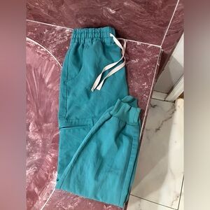 Figs High Waisted Uman Relaxed Joggers size XXS in Cactus